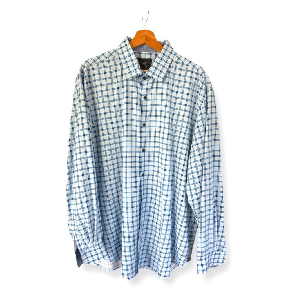 W.R.K. Long Sleeve Button Up Size Neck 18
